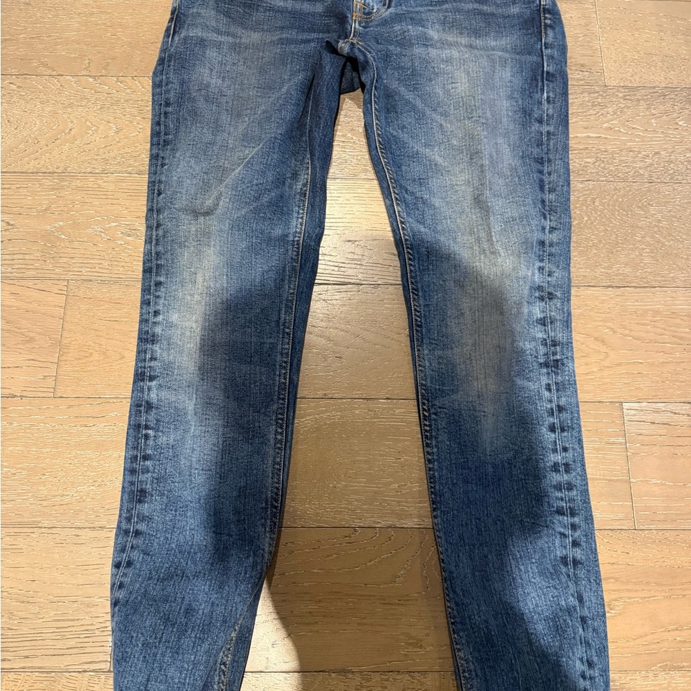 Nudie Jeans Straight Fit in Classic Blue